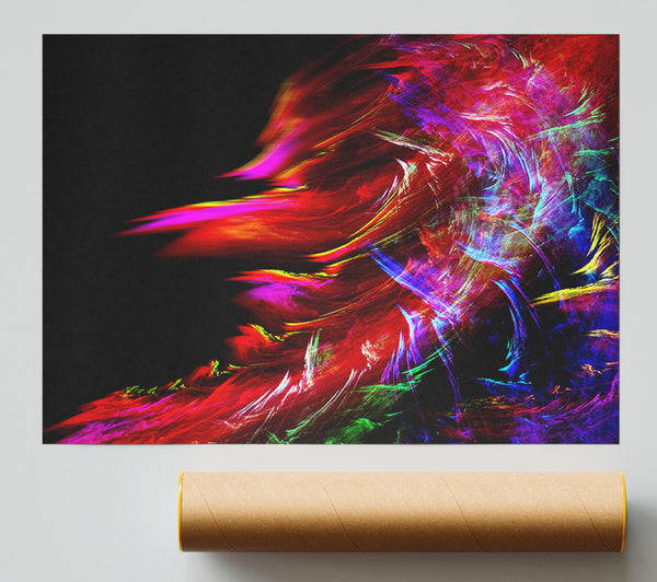 Rainbow Inferno Poster