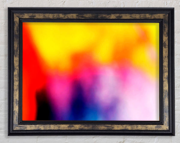 Rainbow Mist Framed Print