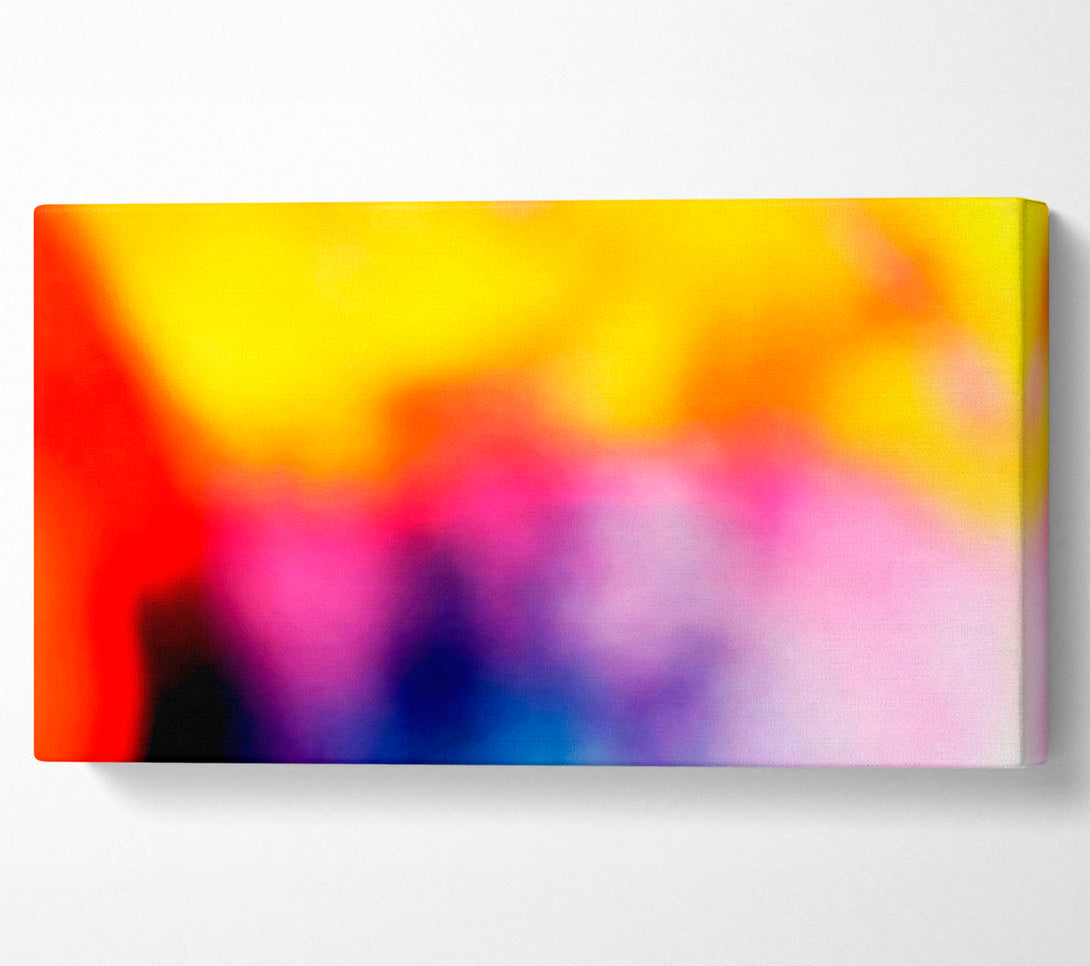  A Canvas Print of Rainbow Mist Canvas Wall Art