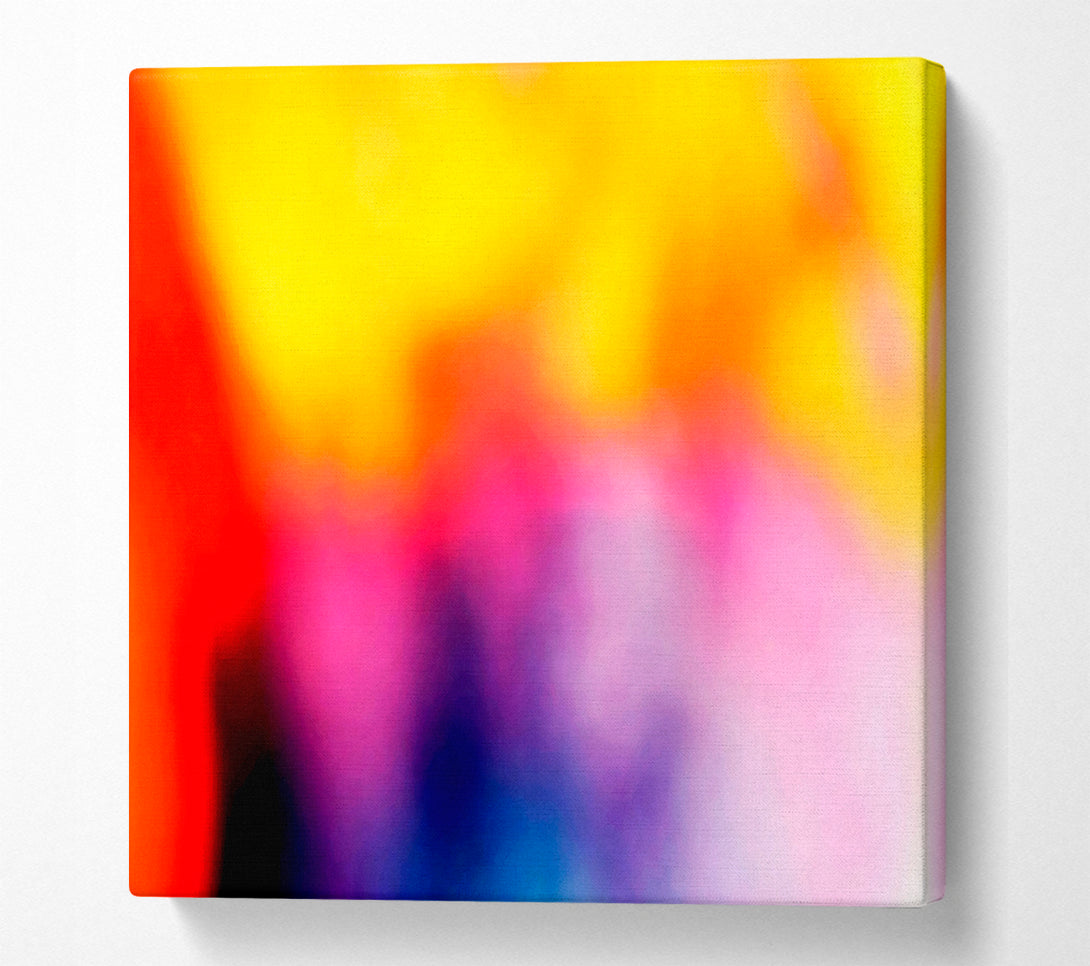  A Canvas Print of Rainbow Mist Canvas Wall Art