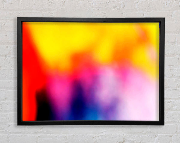 Rainbow Mist Framed Print