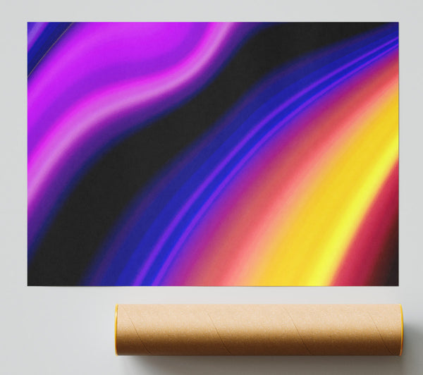 Rainbow Smears Giclee Print