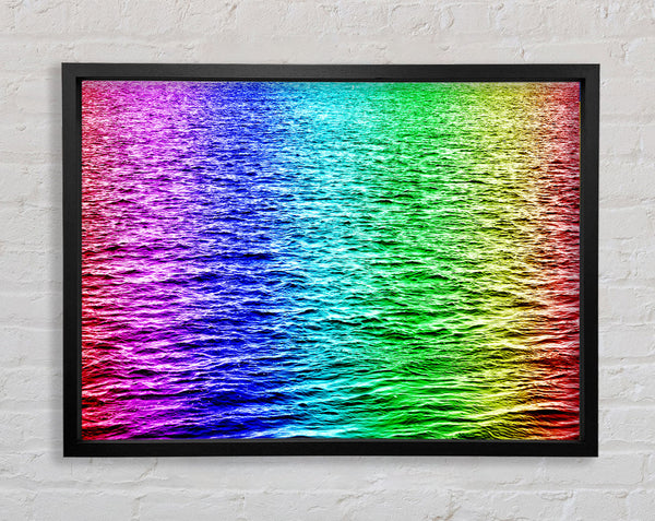 Rainbow Waters Framed Print