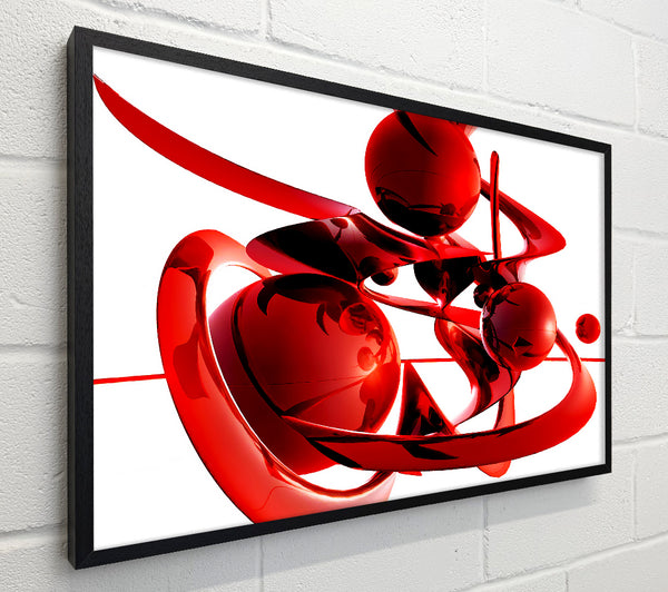 Red Balls Spiralling