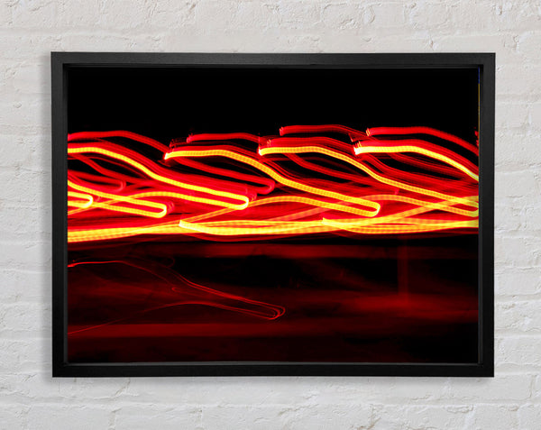 Rote Lichtstrahlen