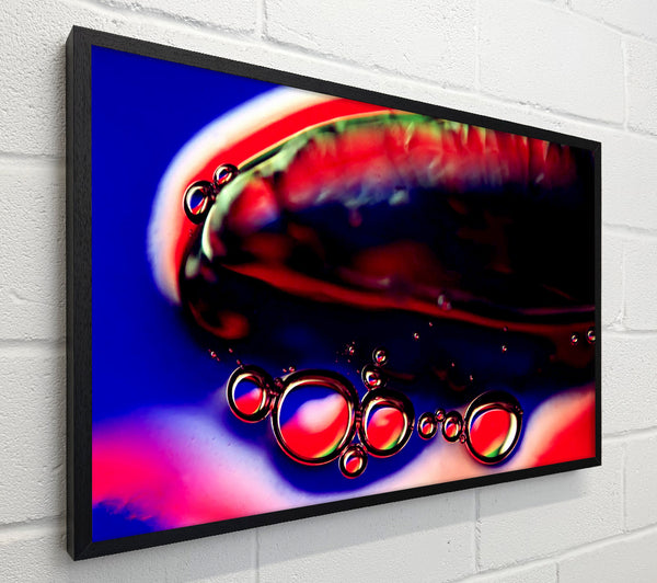 Red Liquid Drops