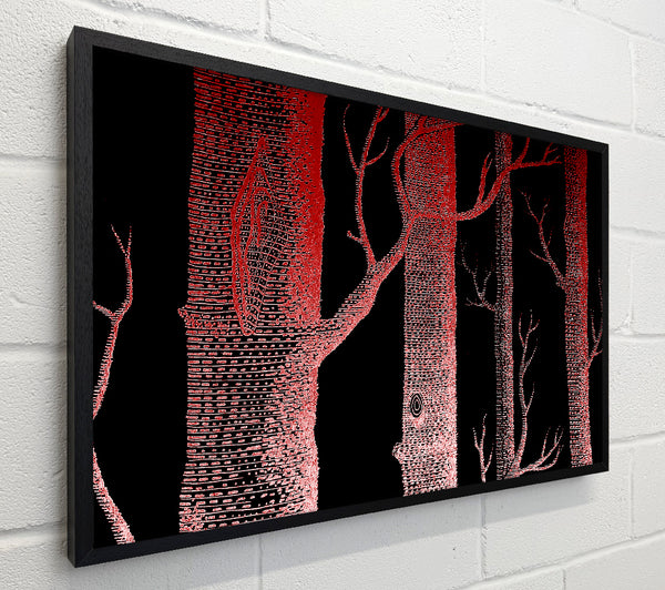 Red Night Trees