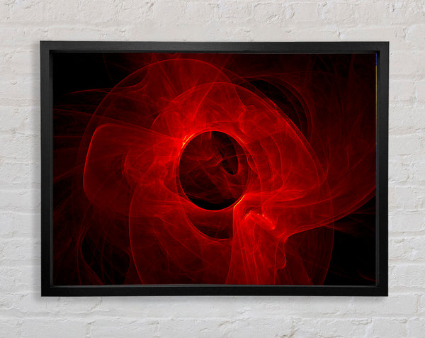 Roter Planet Rauch