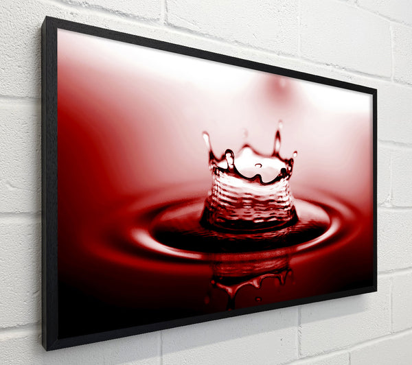 Red Water Droplet