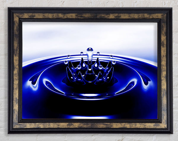Rippled Emergance Framed Print