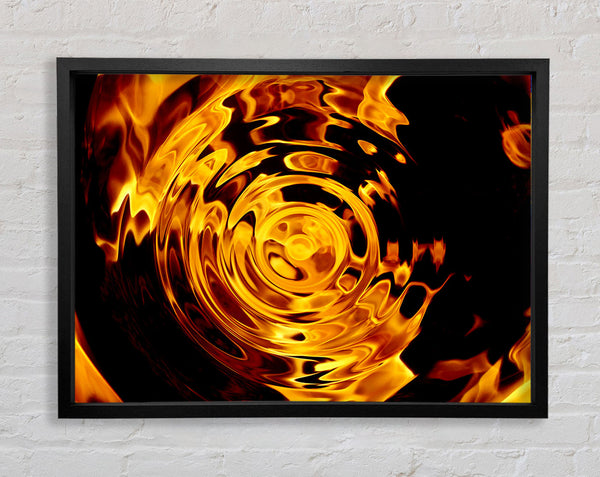 Gewellte Flamme