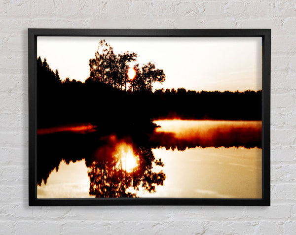 River Reflections Framed Print
