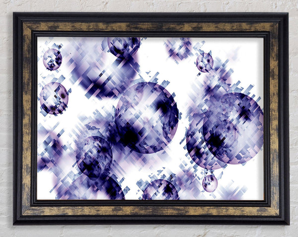 Spheres Of Time Framed Print