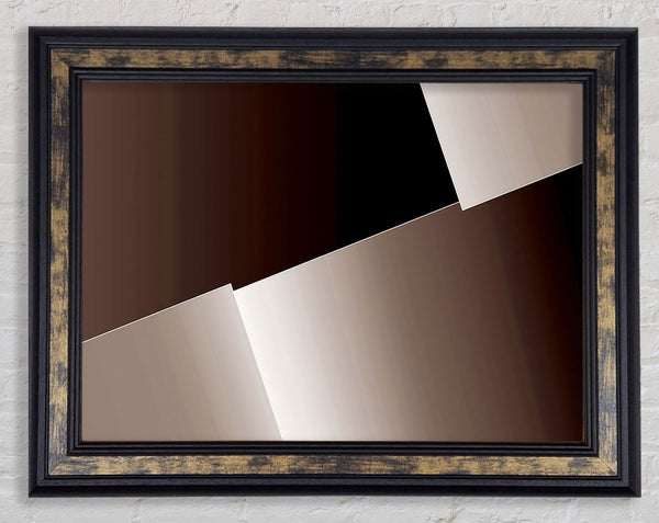 Square On Square Framed Print