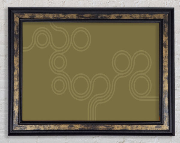 Squiggles Framed Print