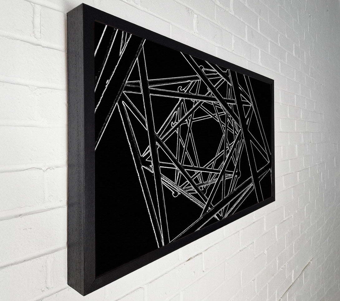  A Canvas Print of Structure Canvas Art
