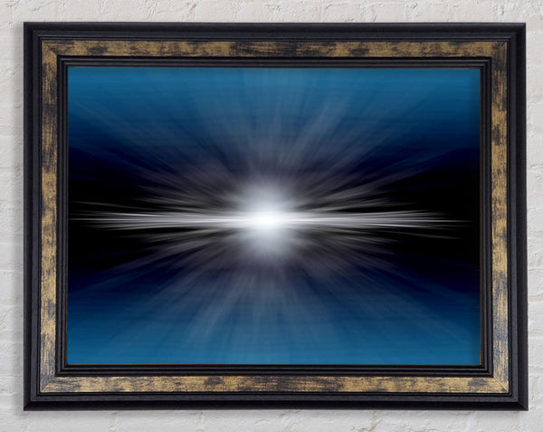 Surreal Sun Horizon Framed Print