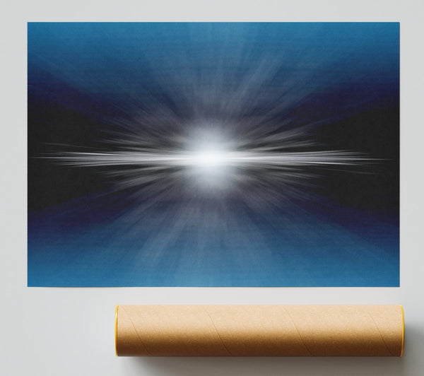 Surreal Sun Horizon Print