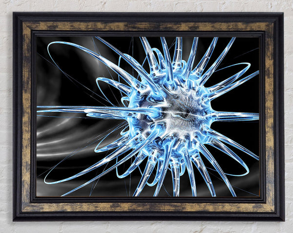 Tenticles Inverse Framed Print