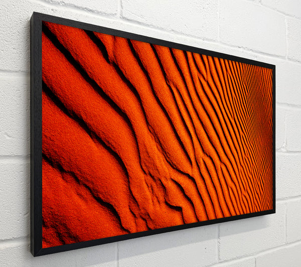 Texture Of The Desert Sands