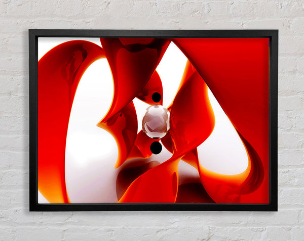 The Diamond In The Middle Framed Print