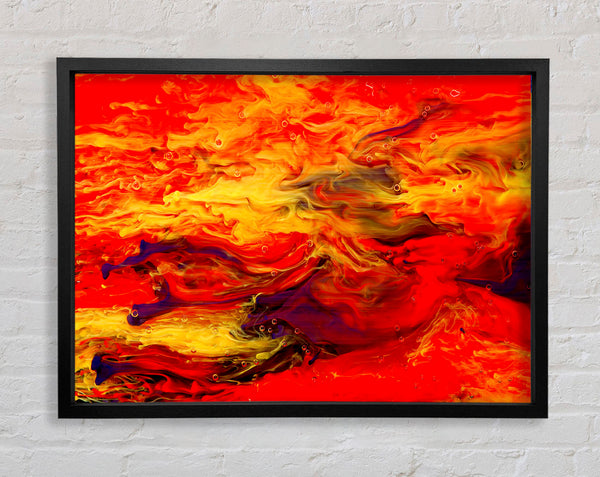The Dragon Of The Sky Framed Print