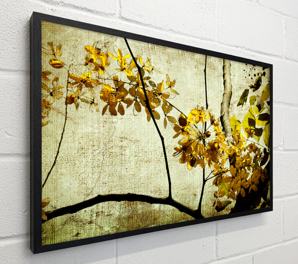 The Golden Winter Leaves