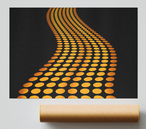 The Orange Road Less Travelled Poster