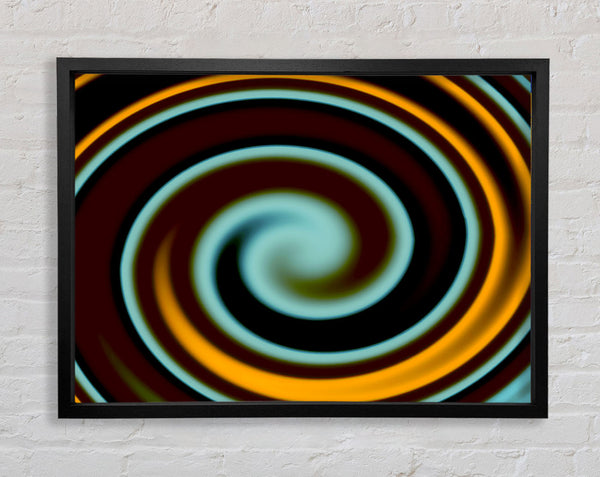 The Swirl Framed Print