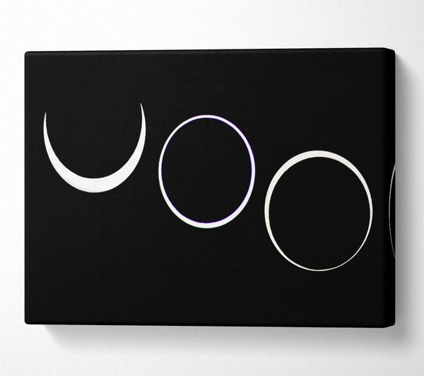  A Canvas Print of Total Eclipes Canvas Art