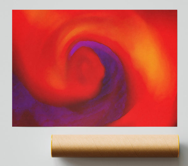 Twisted Intent Purple Poster