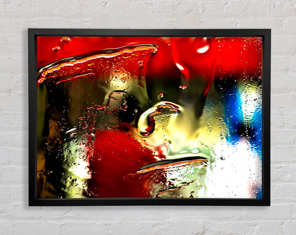 Water Maze Framed Print