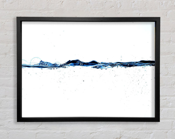 Water Line Framed Print