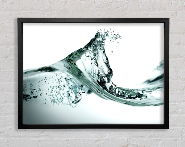 Water Wave Framed Print