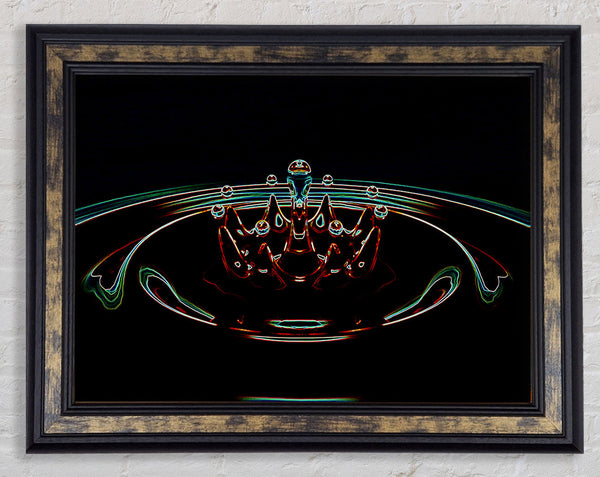 Water Dance Framed Print