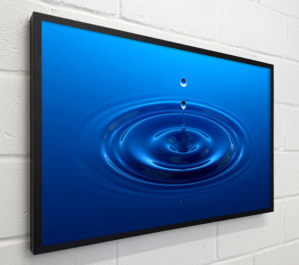 Water Drop Perfect Blue