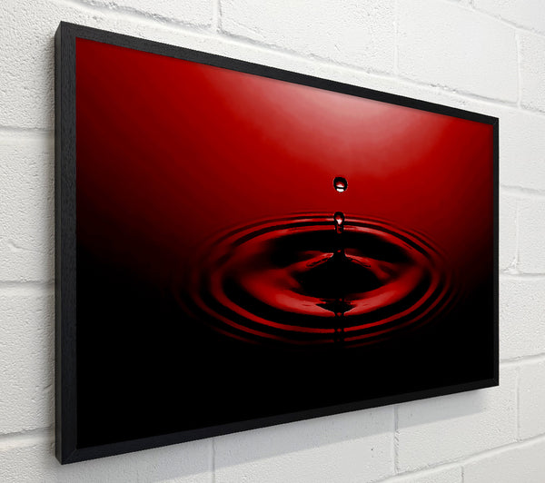 Water Droplet Red