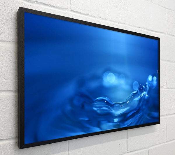 Water Splash Ripple Blue