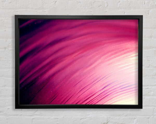Whirlwind Of Pink Framed Print