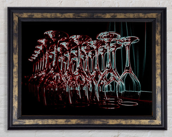 Wine Bar Framed Print