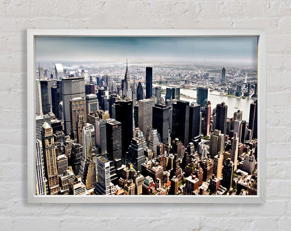 Luftaufnahme von New York City