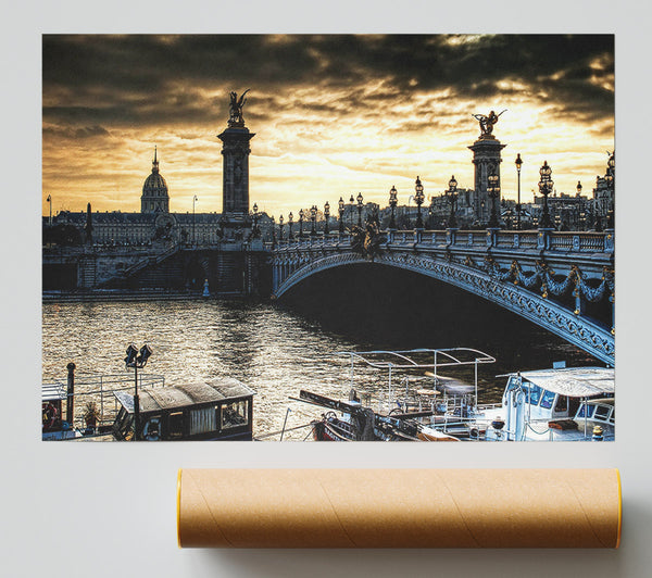 Alexander Bridge Paris Poster