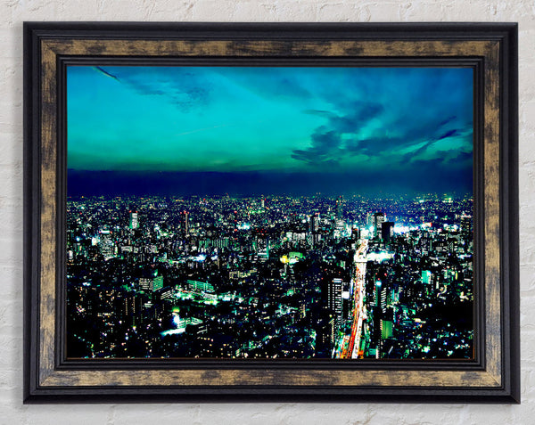 As Far As The Eye Can See Framed Print
