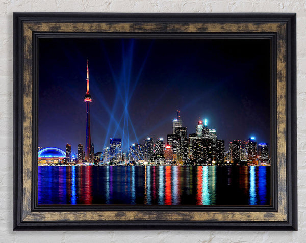 Auckland New Zealand Reflections Framed Print
