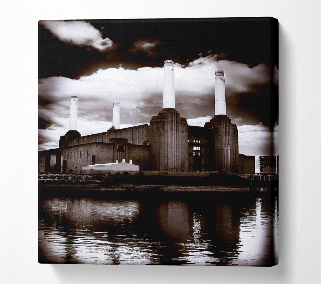  A Canvas Print of Battersea Power Station Canvas Print