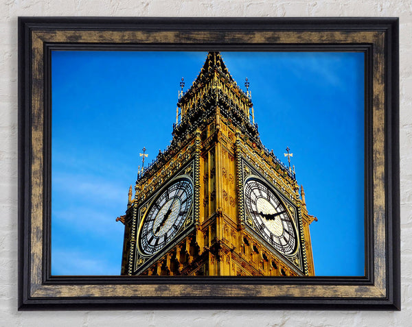 Big Ben Close-Up Framed Print