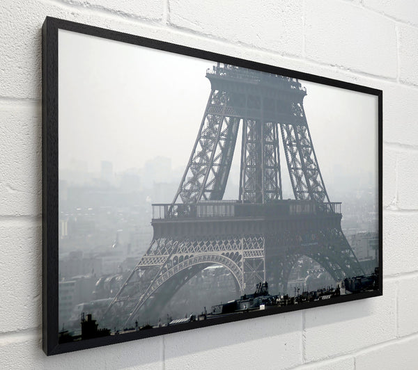 Black And White Eiffel Tower