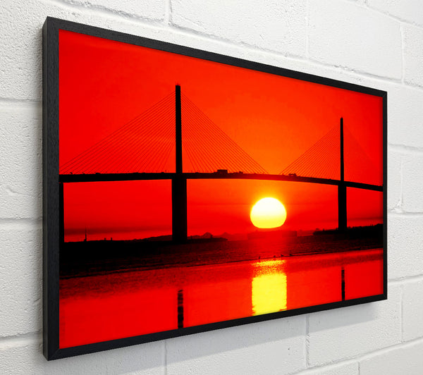 Bridge At Sundown