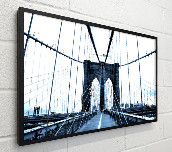 Brooklyn Bridge Blue