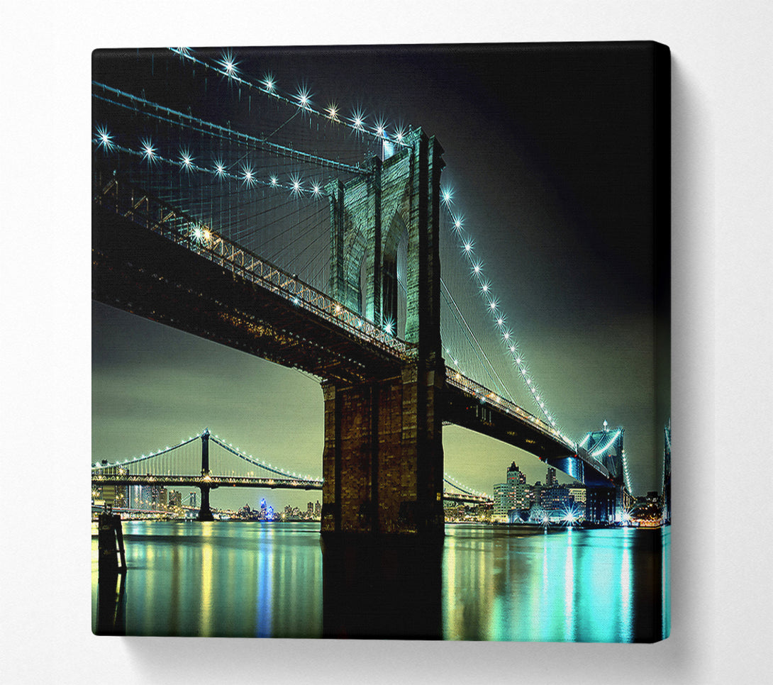  A Canvas Print of Brooklyn Bridge Nyc Canvas Art